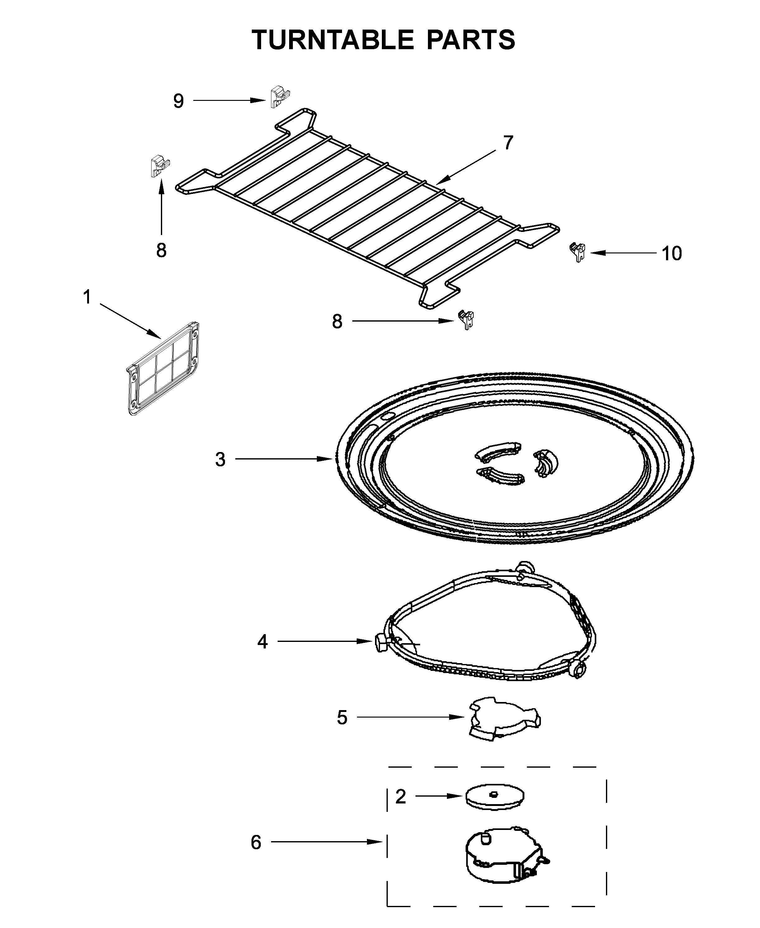 TURNTABLE PARTS