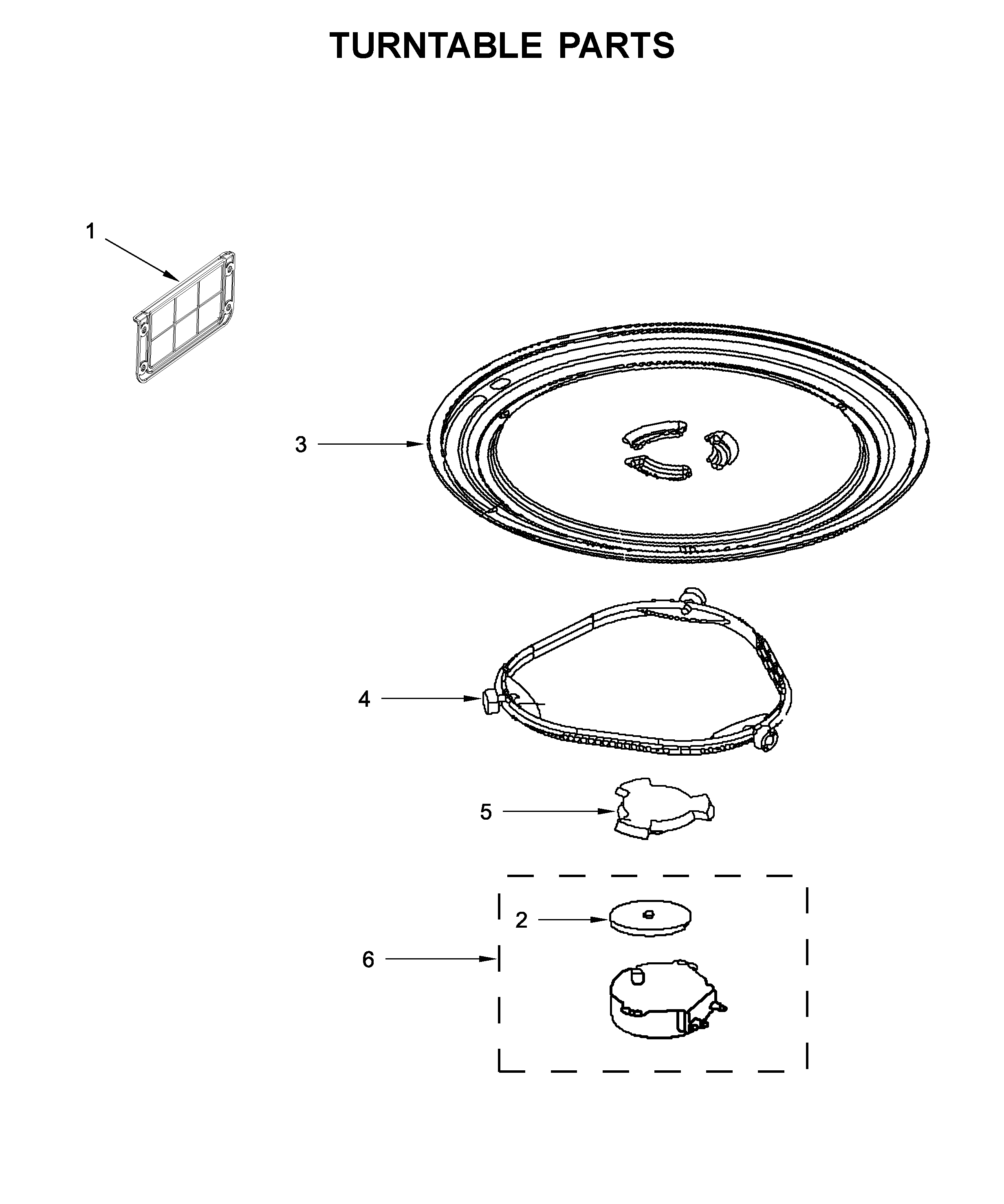 TURNTABLE PARTS