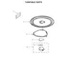 Ikea IMH160FW2 turntable parts diagram