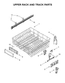 Upper rack and track parts