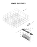 Lower rack parts