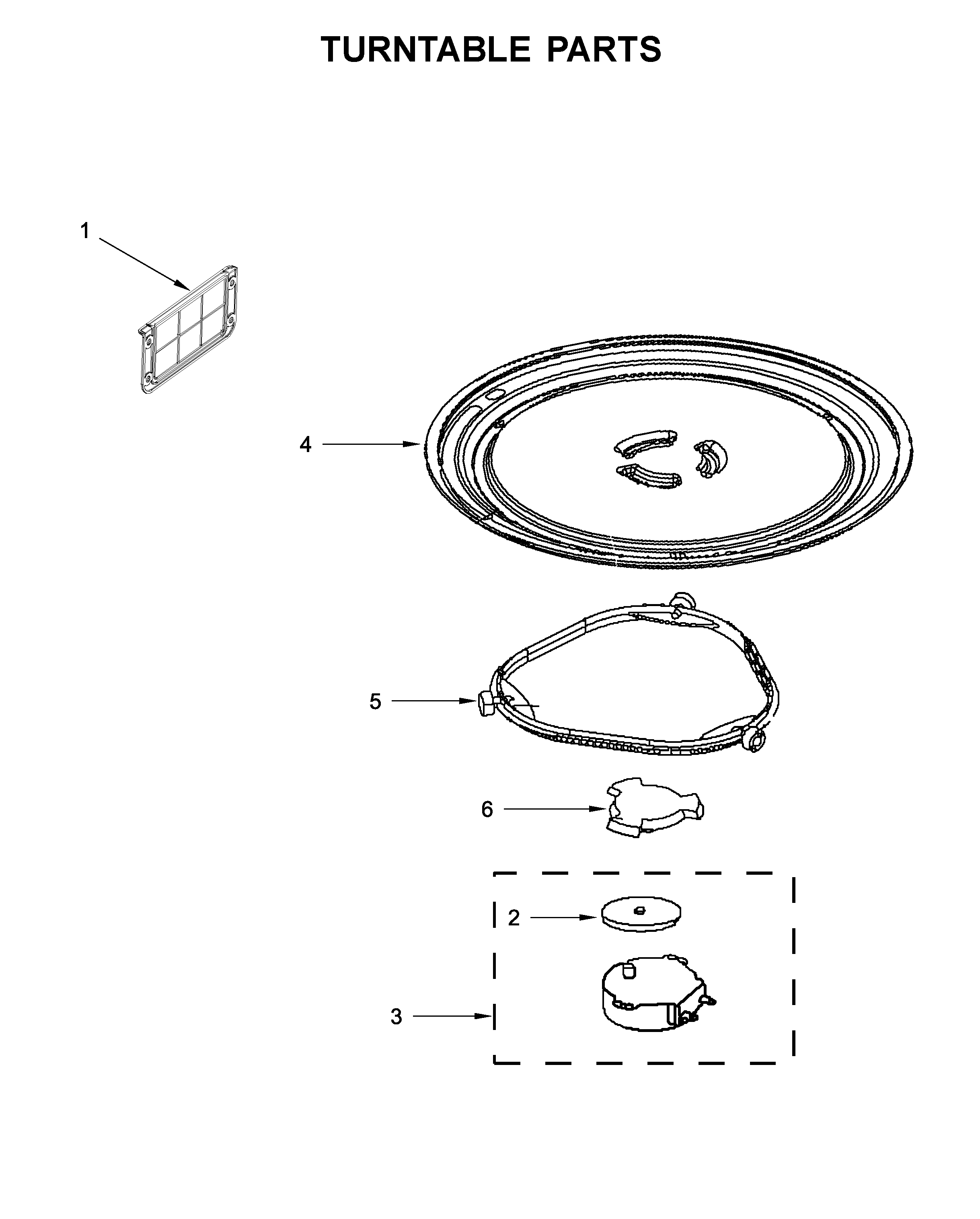 TURNTABLE PARTS