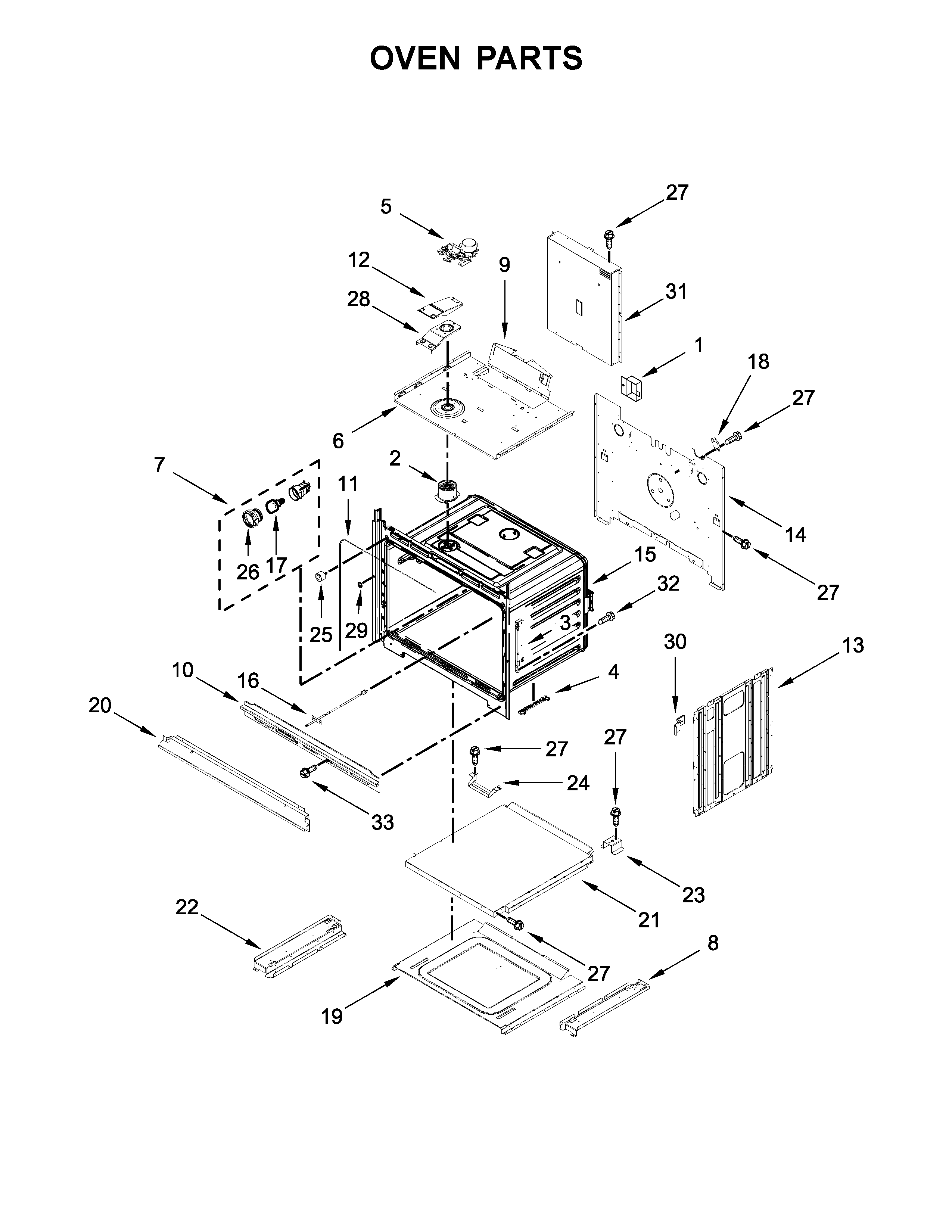 Oven parts