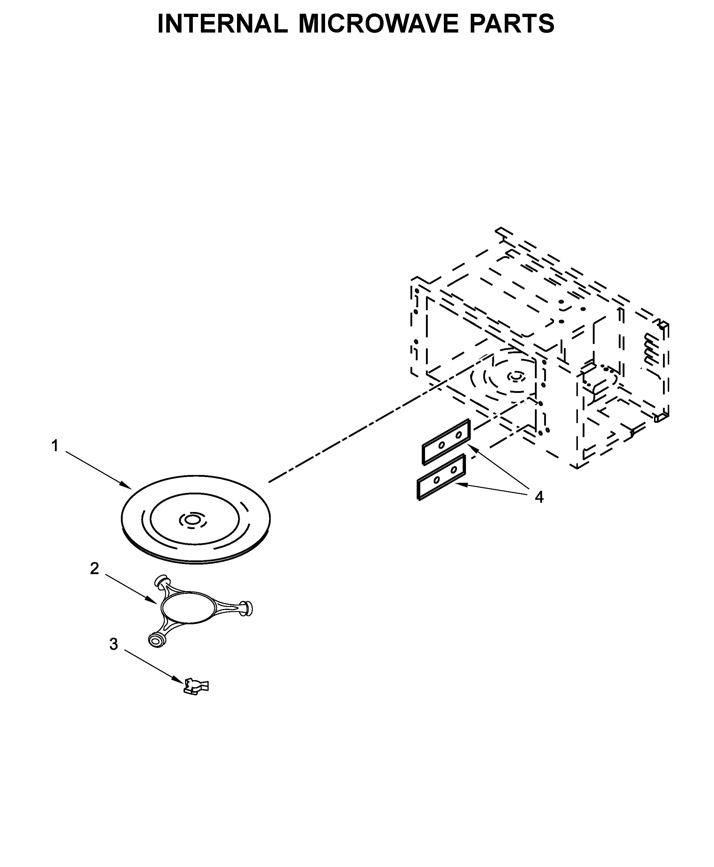 Internal microwave parts