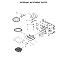 Whirlpool WOC97ES0ES04 internal microwave parts diagram