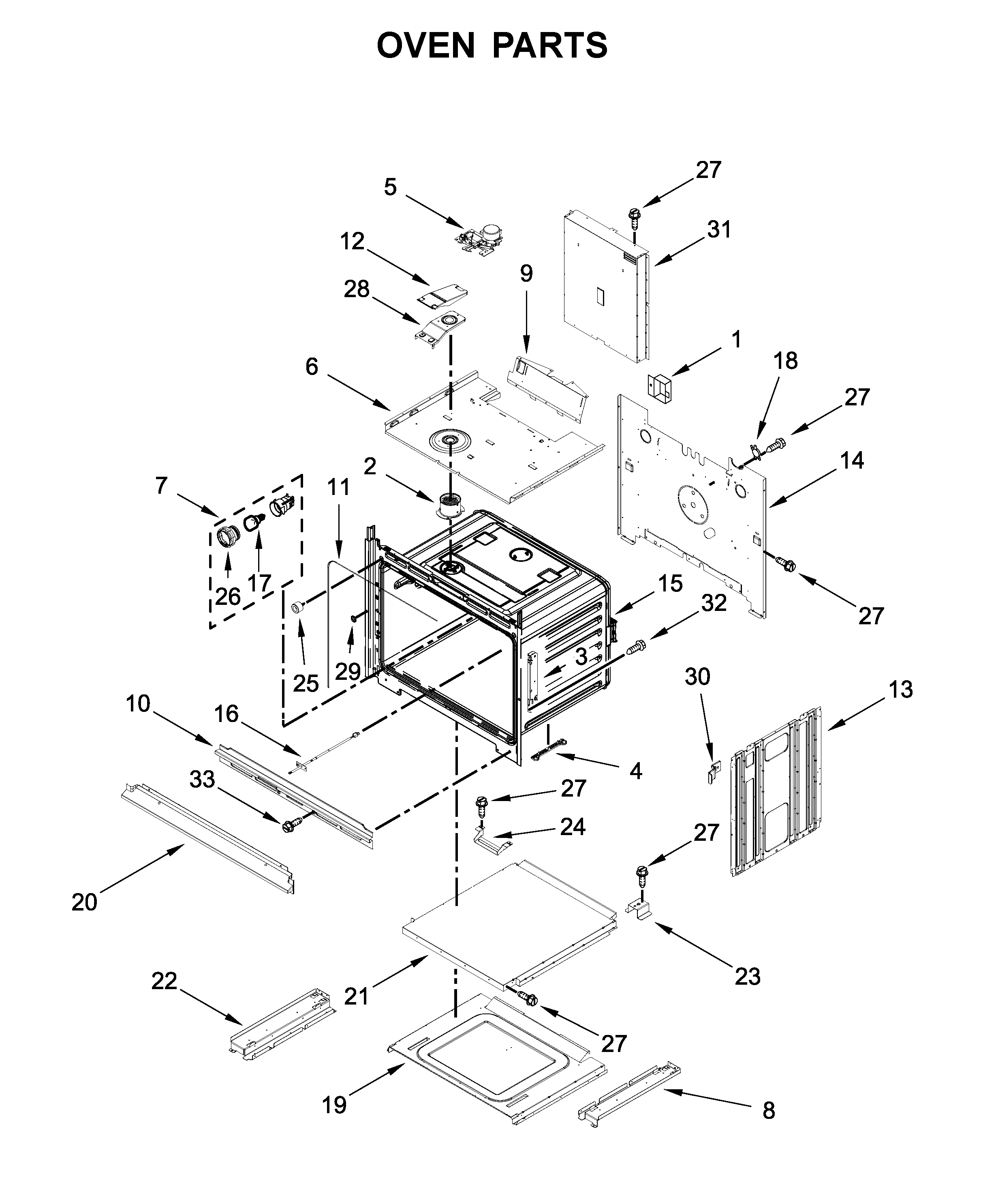 Oven parts