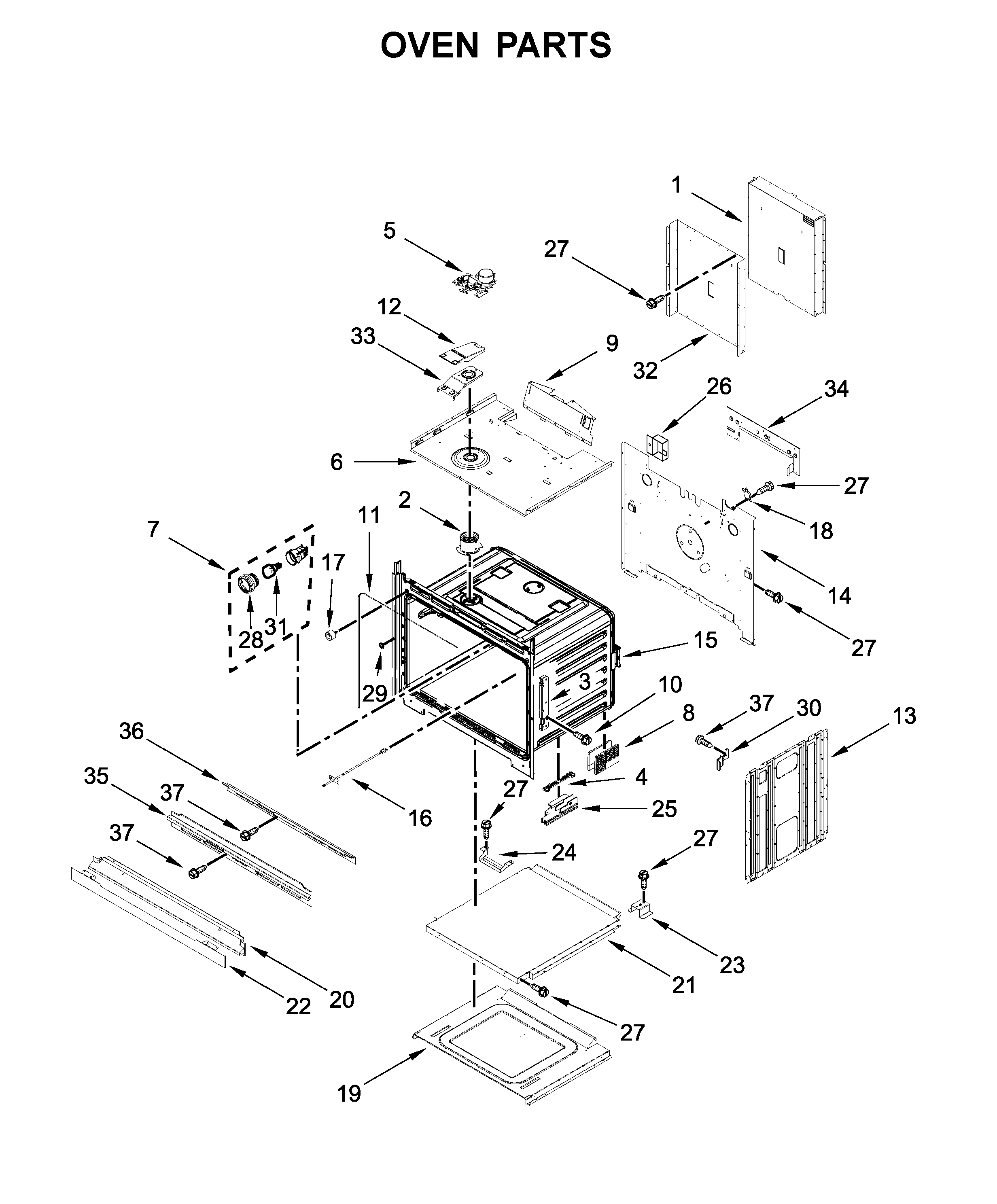 Oven parts