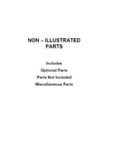 Optional parts (not included)