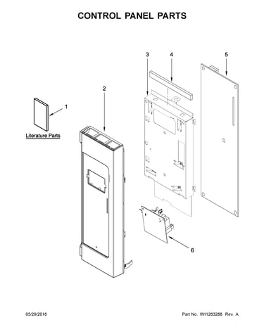 Control panel parts