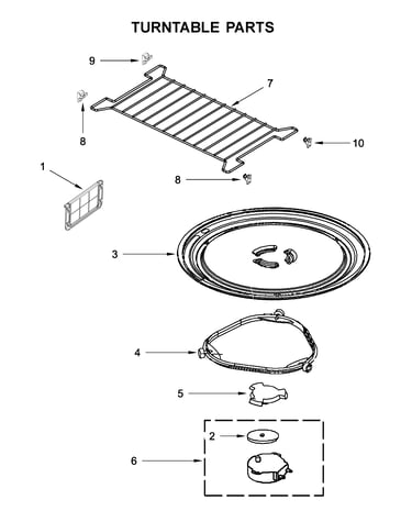 Turntable parts