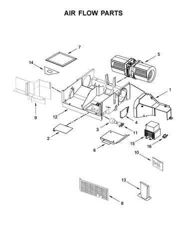 Air flow parts