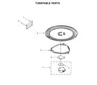 Whirlpool UMV1160CB4 turntable parts diagram