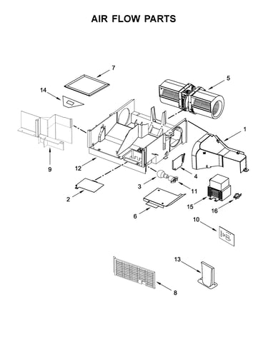 Air flow parts