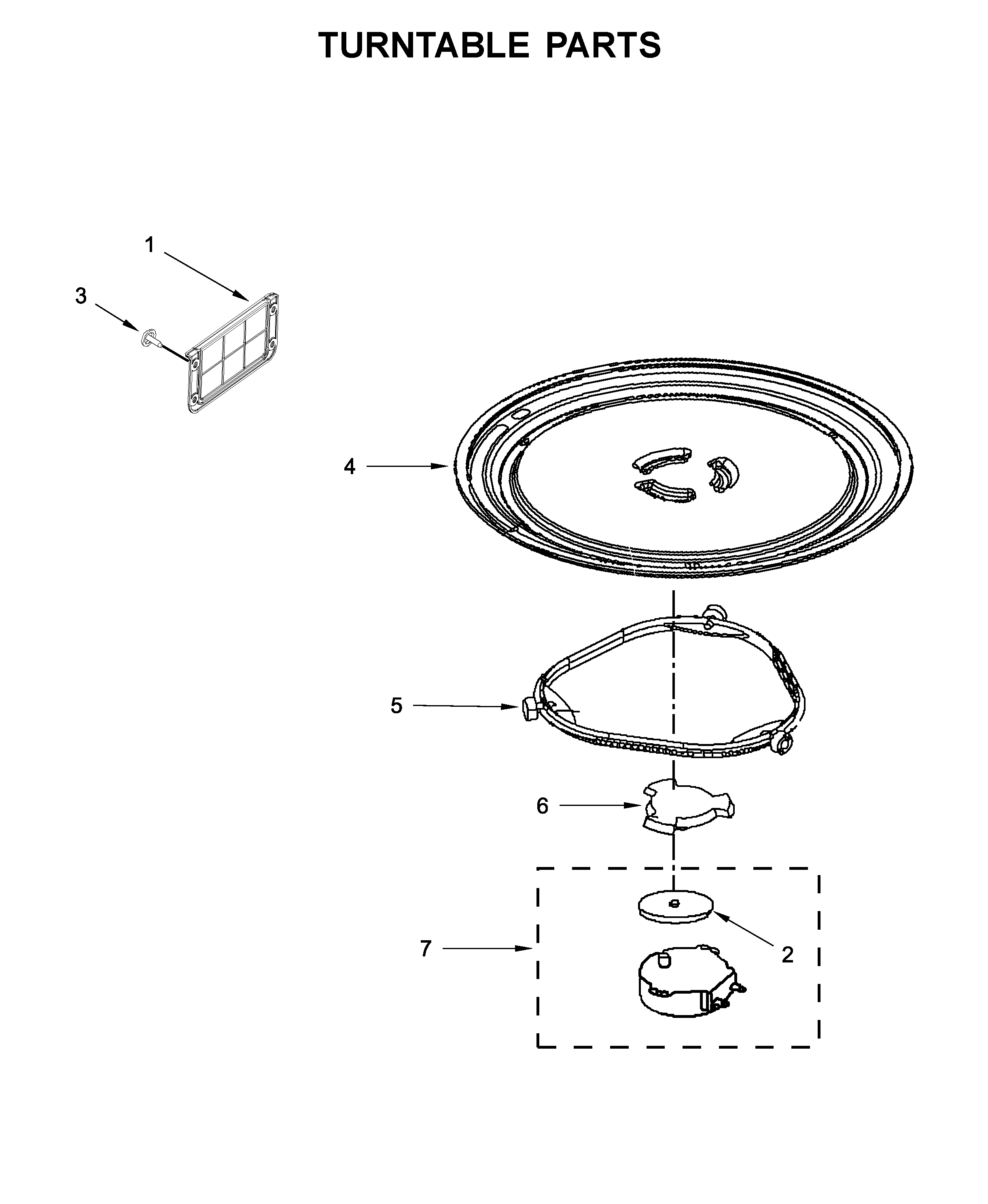 TURNTABLE PARTS