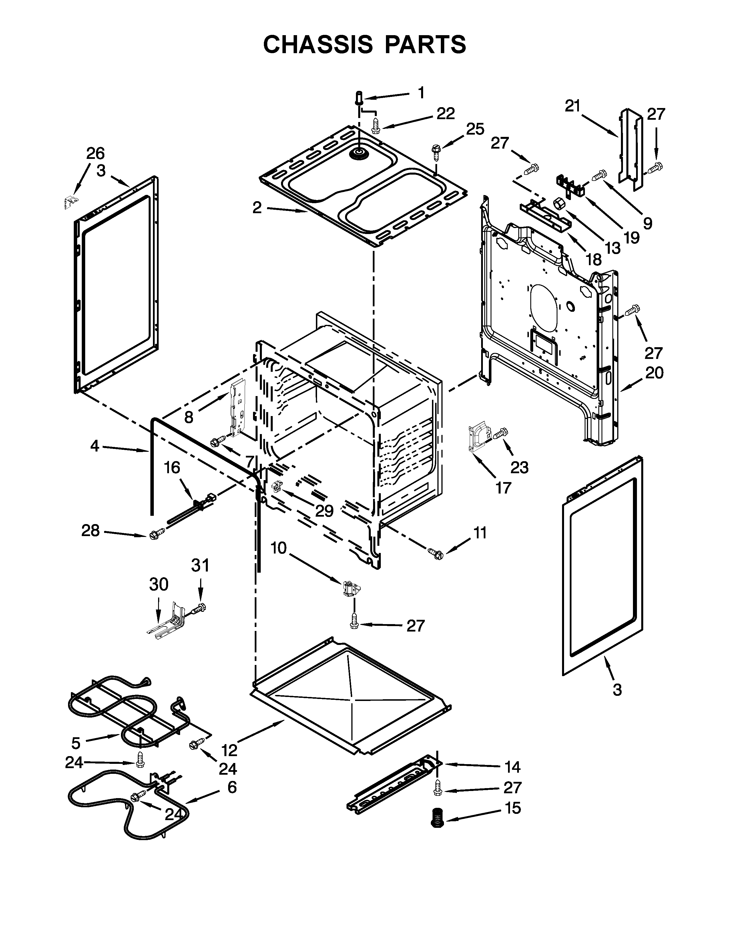 Chassis parts