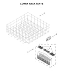 Lower rack parts