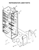Refrigerator liner parts