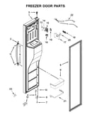 Freezer door parts