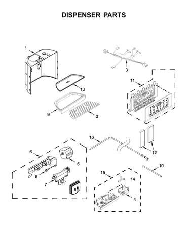 Dispenser parts