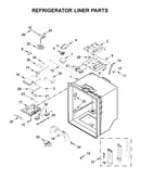 Refrigerator liner parts