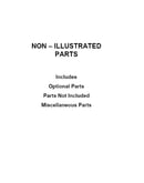 Optional parts (not included)