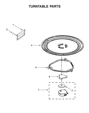 Turntable parts