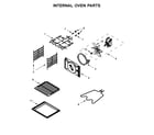 Whirlpool WOS52EM4AS1 internal oven parts diagram