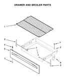 Drawer and broiler parts