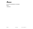 Amana ACR4503SFB2 cover sheet diagram