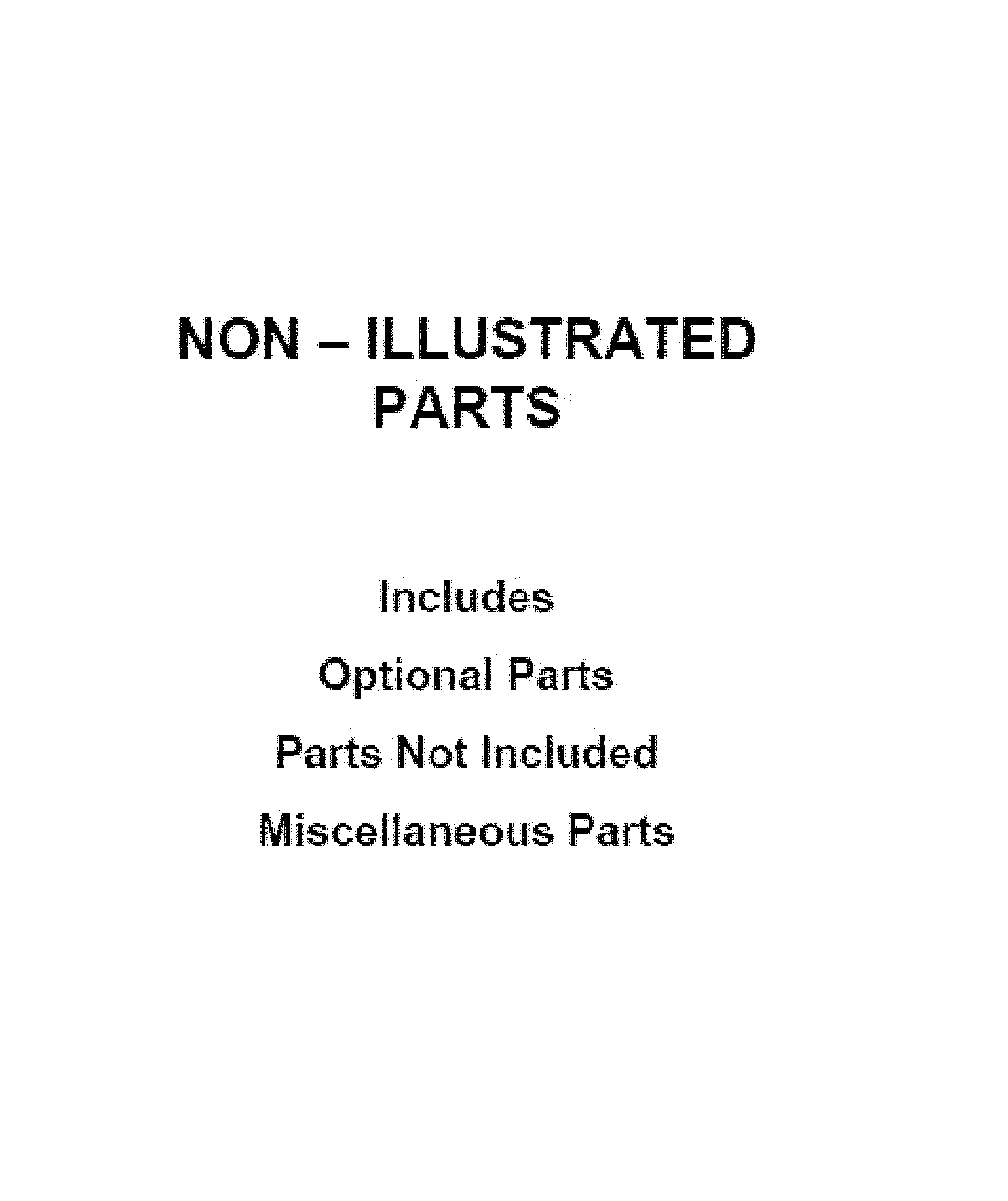 Optional parts