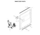 Maytag MDB4949SHZ0 inner door parts diagram