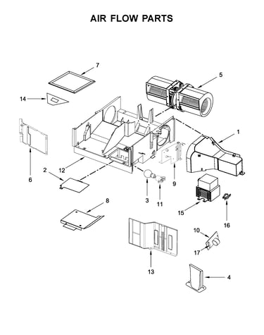 Air flow parts