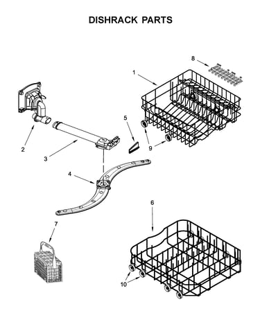 Dishrack parts