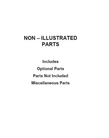 Optional parts (not included)