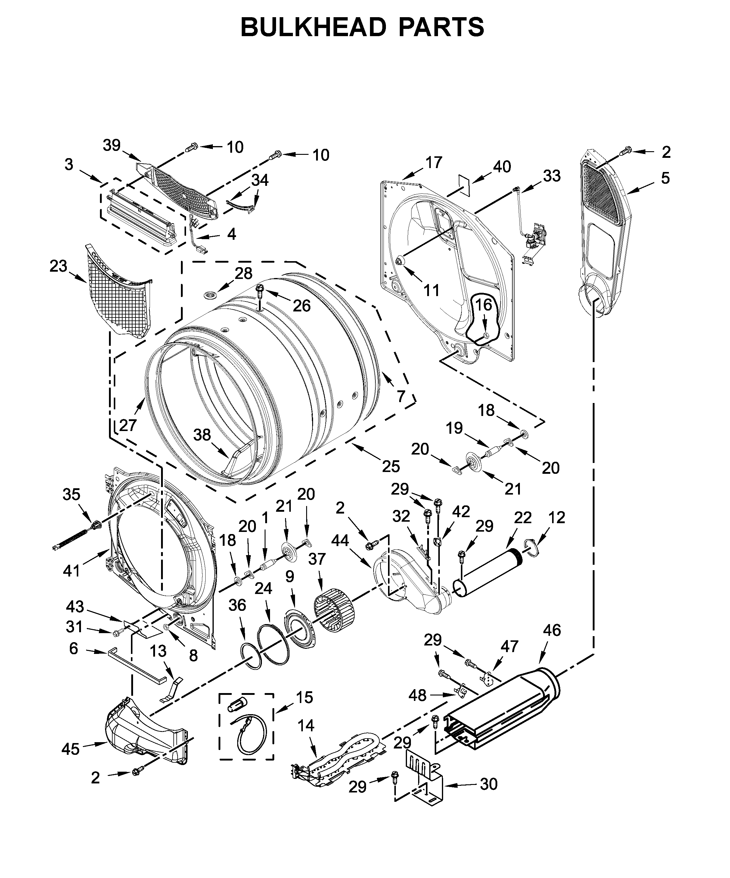 Bulkhead parts