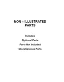 Optional parts (not included)