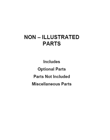 Optional parts (not included)