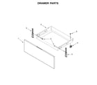 Whirlpool YWFC310S0ES2 drawer parts diagram