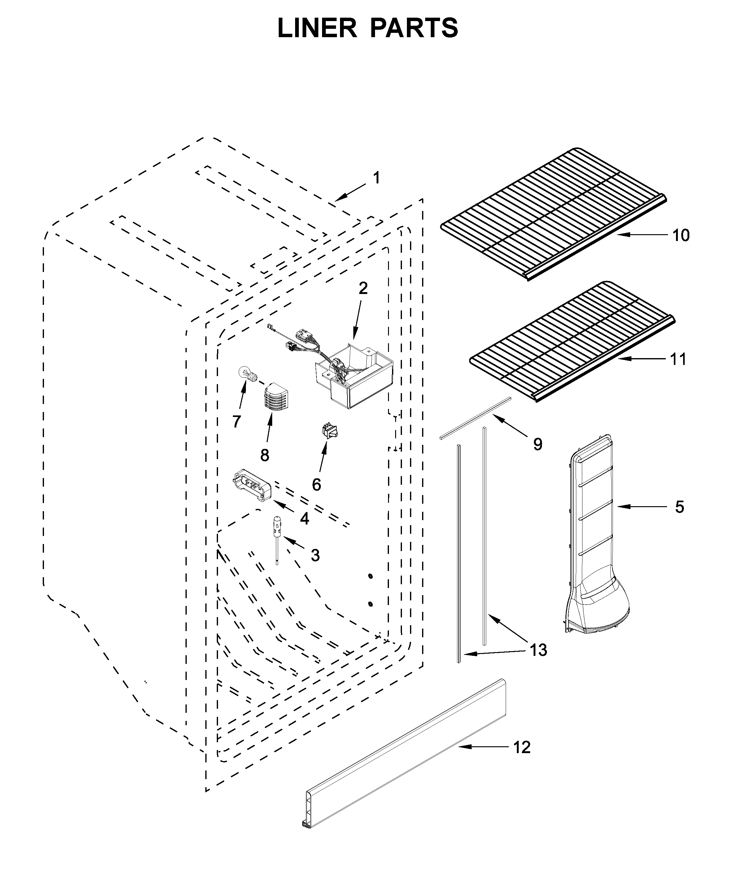 Liner parts