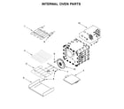 KitchenAid KOSC504ESS01 internal oven parts diagram