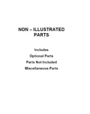 Optional parts (not included)