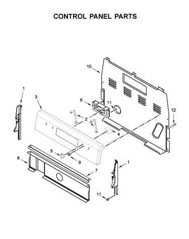 Control panel parts