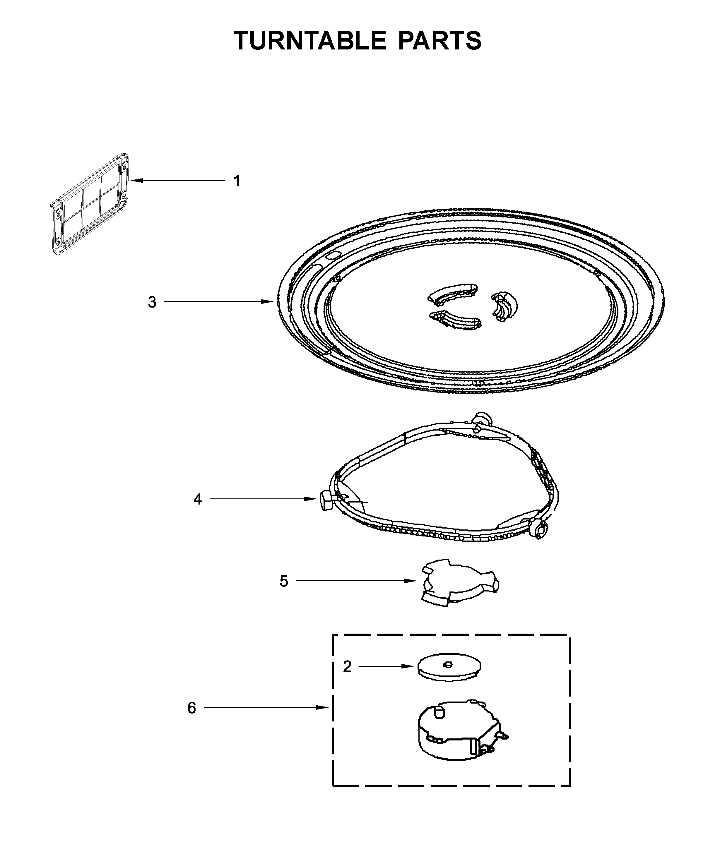 Turntable parts
