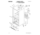 Maytag MBL2256KES5 cabinet parts diagram