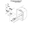 Maytag MBL2256KES5 refrigerator liner parts diagram