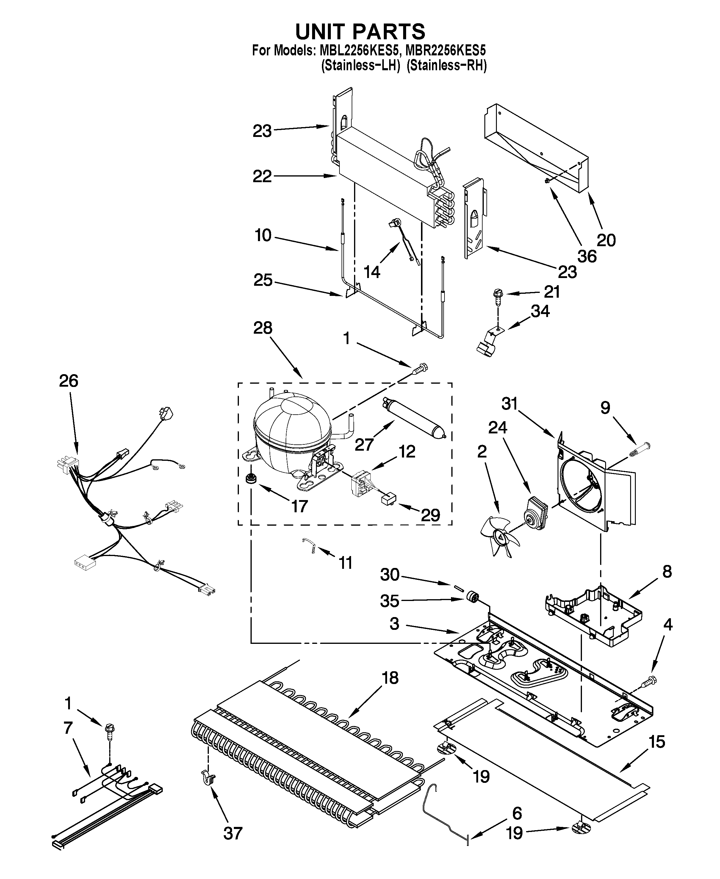 UNIT PARTS