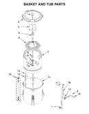 Basket and tub parts