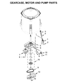 Gearcase, motor and pump parts