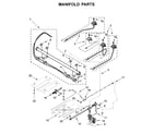Whirlpool WFG515S0EB1 manifold parts diagram