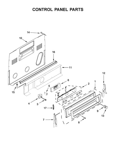 Control panel parts